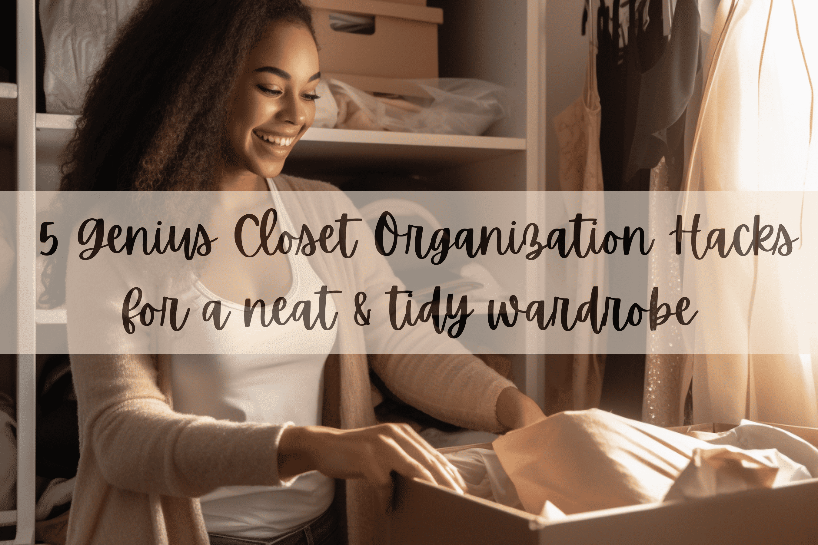 closet organization hacks