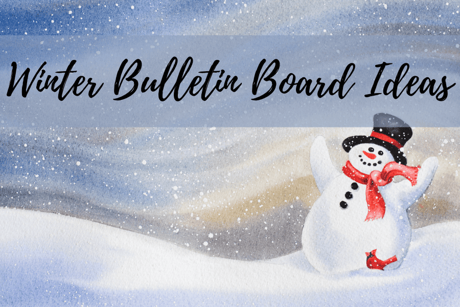 Winter bulletin board ideas