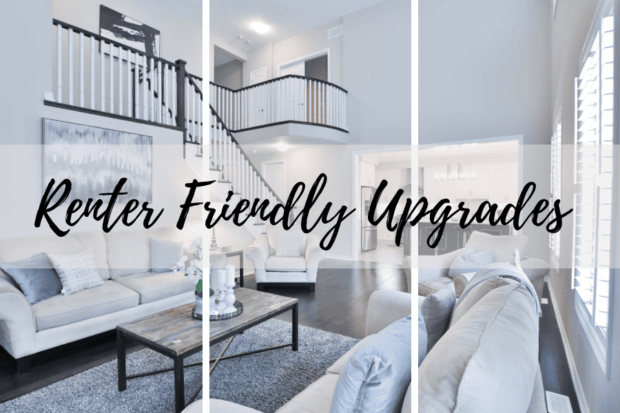 Renter friendly upgrades 