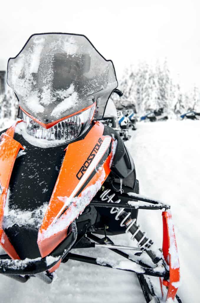 Snowmobile storage ideas