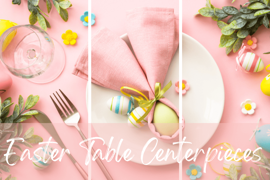 Easter table centerpieces 