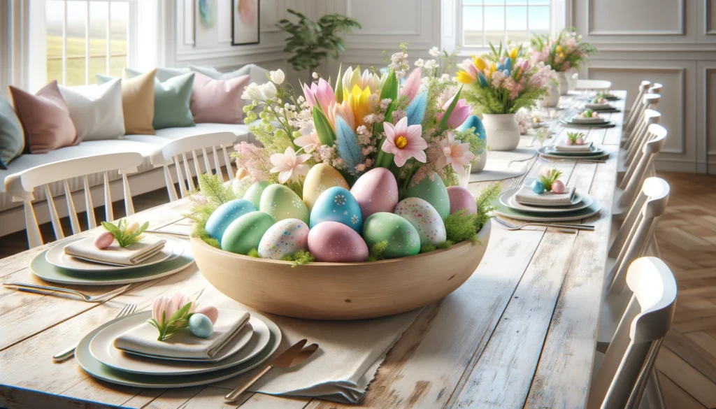 Easter dining table 