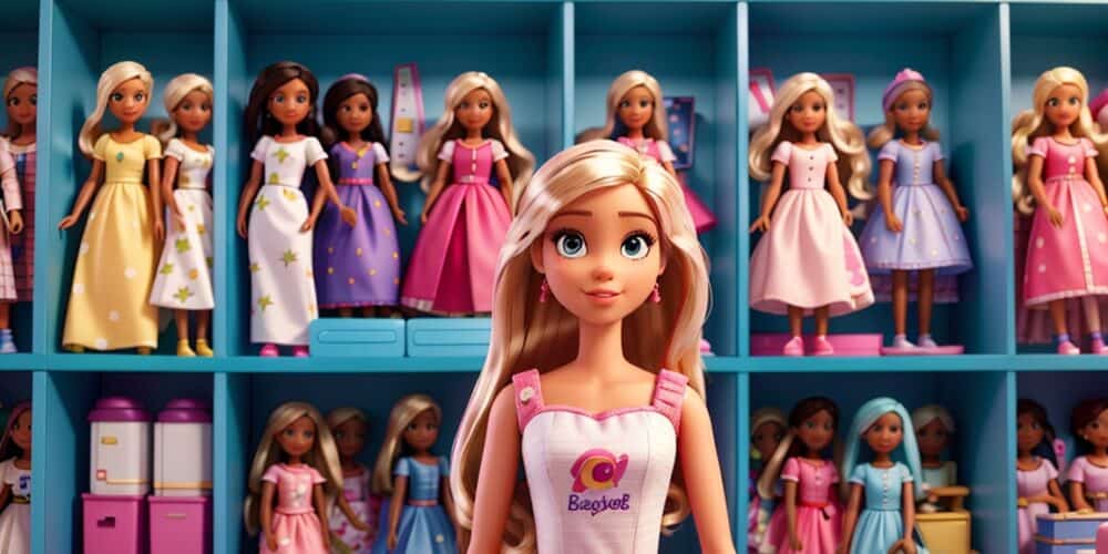 how to organize barbies